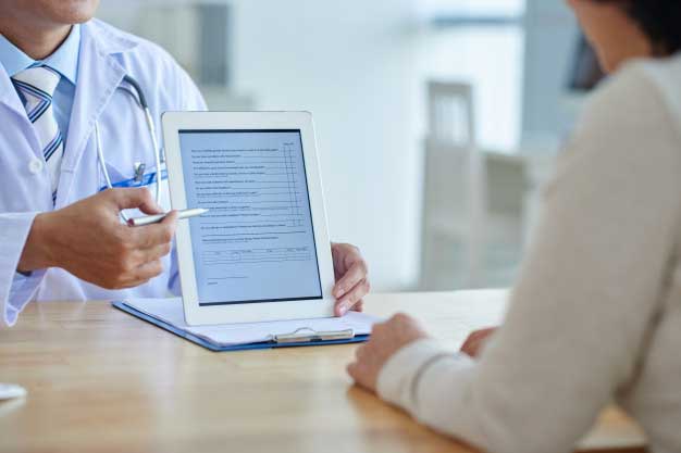 Missing medical records identification in the medical documents