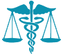 Focus on the relevant facts of Medico Legal Trial - Hospital and Law symbol